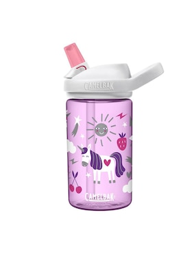 Botella De Agua Camelbak Eddy+Kids 14oz Tritan Unicorn Party De Plástico