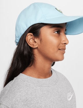Gorra con visera curva hebilla para entrenamiento Nike infantil