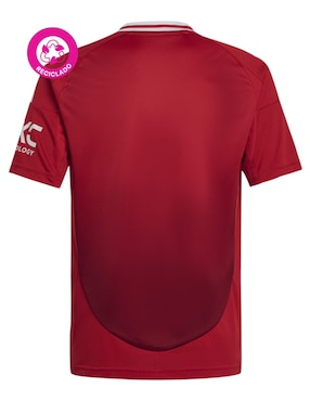 Jersey de Manchester United tercer equipo manga corta Adidas para niño