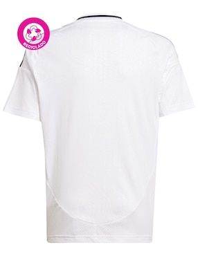 Jersey de Real Madrid Club de Fútbol local manga corta Adidas para niño