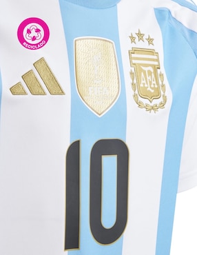 Jersey de tercer equipo de Lionel Messi manga corta Adidas para niño