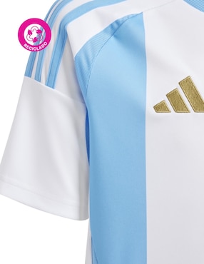 Jersey de tercer equipo de Lionel Messi manga corta Adidas para niño