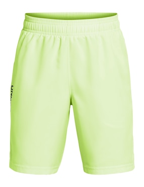 Short Con Bolsa Under Armour Para Entrenamiento Niño