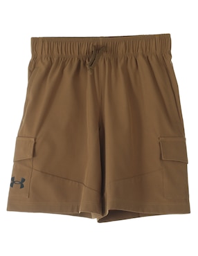 Short Con Bolsa Under Armour Para Entrenamiento Niño