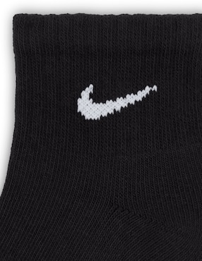 Set de calceta comfort para entrenamiento Nike para niño 6 pares