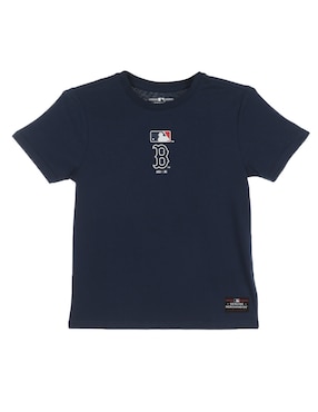 Playera Deportiva Mlb Boston Red Sox Para Niño