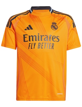 Jersey de  Real Madrid Club de Fútbol visitante manga corta Adidas  para niño