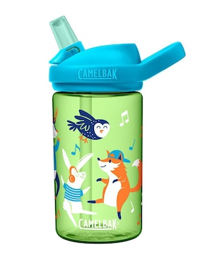 Botella De Agua Camelbak Eddy+Kids Tritan Party Animals De Plástico