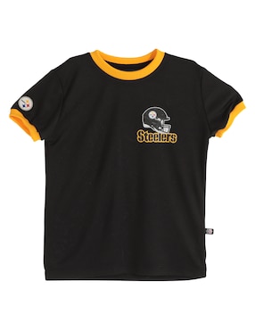 Playera Deportiva Equipos Internacionales Pittsburgh Steelers Para Niño