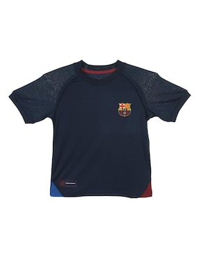 Playera Deportiva Fútbol Fútbol Club Barcelona Para Niño