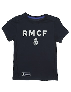 Playera Deportiva Fútbol Real Madrid Club De Fútbol Para Niño