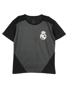 Playera Deportiva Equipos Real Madrid Club De Fútbol Para Niño