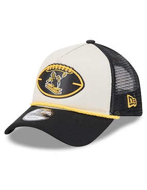 Gorra con visera curva snapback para fútbol americano New Era Nfl Pittsburgh Steelers infantil