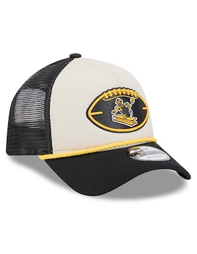 Gorra con visera curva snapback para fútbol americano New Era Nfl Pittsburgh Steelers infantil