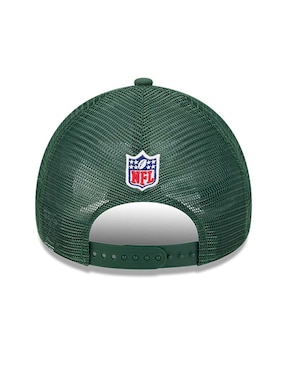 Gorra con visera curva correa ajustable para fútbol americano New Era Nfl Green Bay Packers para adulto