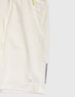 Short con bolsillos X10 para tennis niño