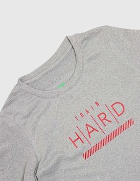Playera deportiva para entrenamiento X10 de niño