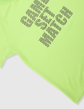 Playera deportiva para entrenamiento X10 de niño