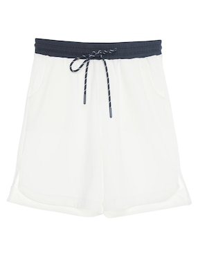 Short Con Bolsillos X10 Para Tennis Niño