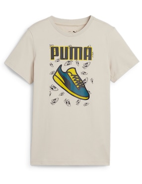 Playera Deportiva Puma Para Niño