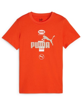 Playera Deportiva Puma Para Niño