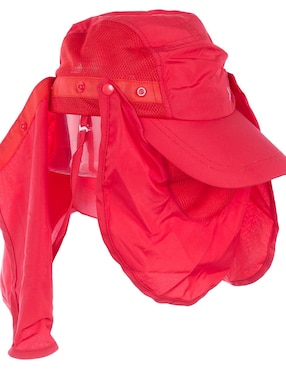 Gorra con visera semicurva hebilla para campismo X10 infantil