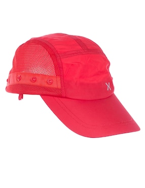 Gorra con visera semicurva hebilla para campismo X10 infantil