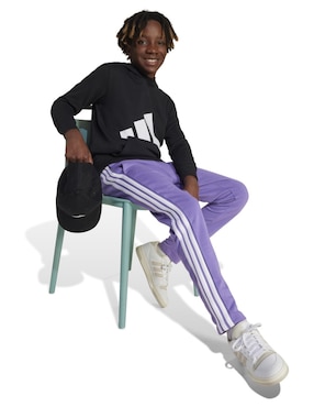Sudadera Adidas con capucha y bolsa para niño