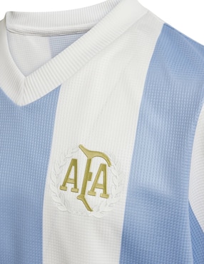 Jersey de Selección de fútbol de Argentina local manga corta Adidas para niño
