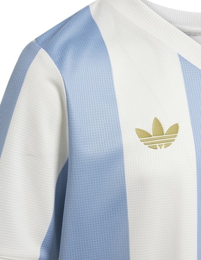 Jersey de Selección de fútbol de Argentina local manga corta Adidas para niño