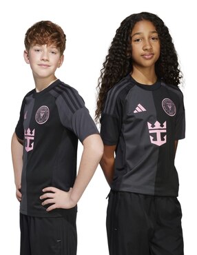 Jersey de Inter de Miami local manga corta Adidas para niño