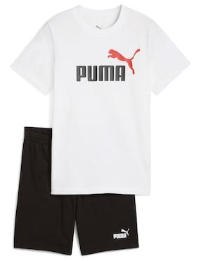 Conjunto Deportivo Puma De Algodón Para Niño 2 Piezas