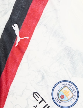 Jersey de  Manchester City local manga corta Puma  para niño