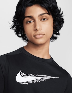 Playera deportiva para fútbol Nike B NK DF MULTI SS TOP HBR HF8100 de niño