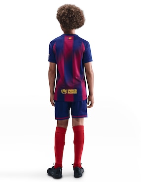 Playera deportiva para fútbol Nike Fútbol Club Barcelona de niño