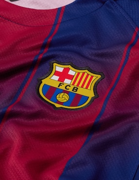 Playera deportiva para fútbol Nike Fútbol Club Barcelona de niño