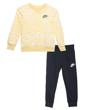 Conjunto Pants Deportivo Nike De Algodón Para Niño 2 Piezas