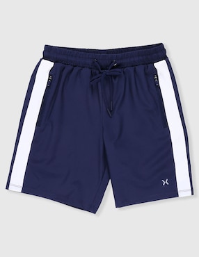 Short con bolsillos X10 para tennis niño