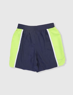 Short calzón de malla integrado X10 para tennis niño