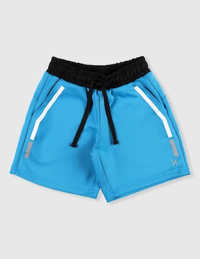 Short con bolsillos X10 para entrenamiento niño
