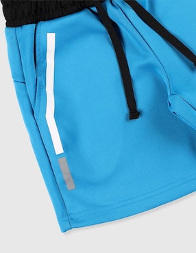Short con bolsillos X10 para entrenamiento niño