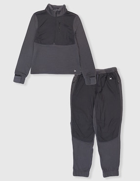 Conjunto deportivo regular X10 con elástico para niño
