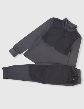 Conjunto deportivo regular X10 con elástico para niño