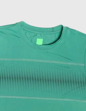 Playera deportiva para entrenamiento X10 de niño