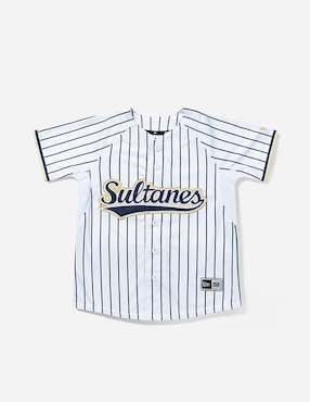 Jersey de Sultanes de Monterrey local manga corta New Era para niño