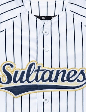 Jersey de Sultanes de Monterrey local manga corta New Era para niño
