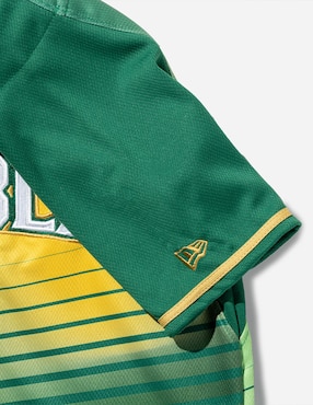 Jersey de Pericos de Puebla visitante manga corta New Era para niño