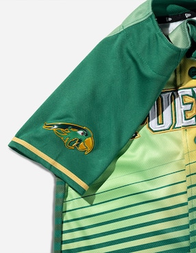 Jersey de Pericos de Puebla visitante manga corta New Era para niño