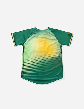 Jersey de Pericos de Puebla visitante manga corta New Era para niño
