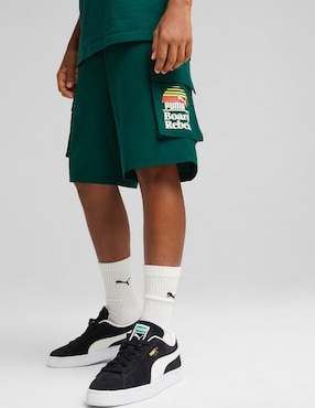 Short con bolsillos Puma para entrenamiento niño